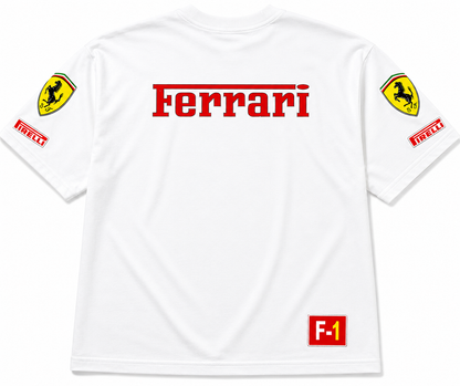 FERRARI Dropshoulder with DTF print